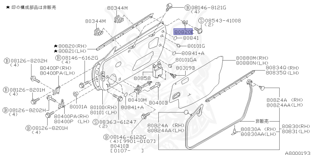 Nissan - Silvia - S15 - 1999 - SPEC S - HARDTOP(K) - MANUAL TRANS 5-SPEED(MT.F5) - TWO WHEELS STEERING(2WS) - SR20DE