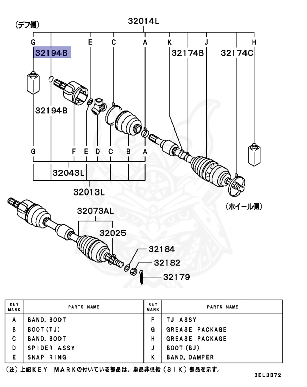 Mitsubishi - Lancer - CK1A - 1997 - PNJE - 4G13