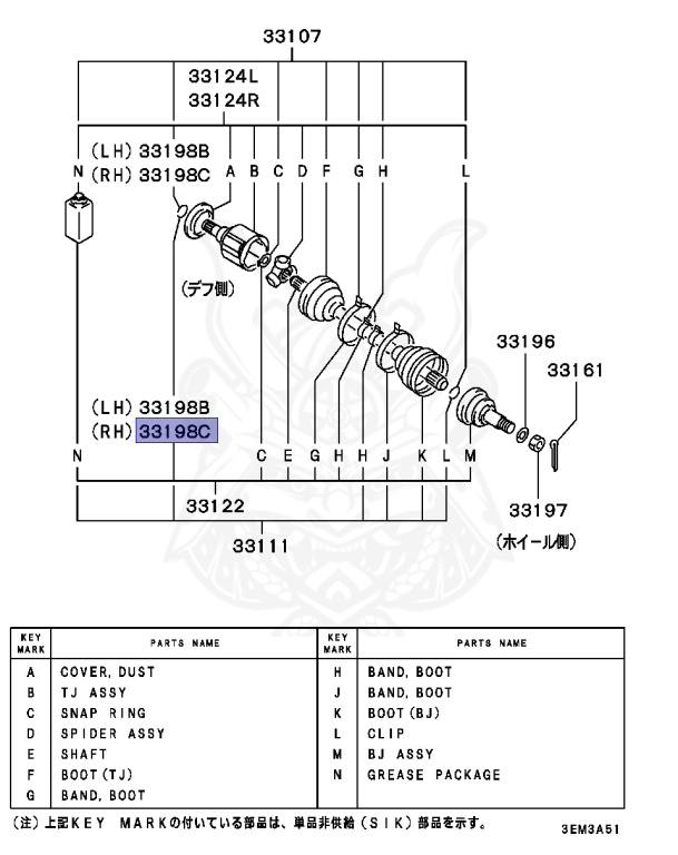 Mitsubishi - Lancer Evolution - CD9A - 1996 - SNDF - 4G63