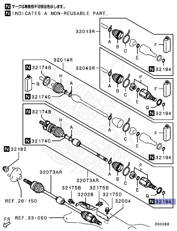 Mitsubishi - Mirage - A03A - 2012 - XTHX - 3A92