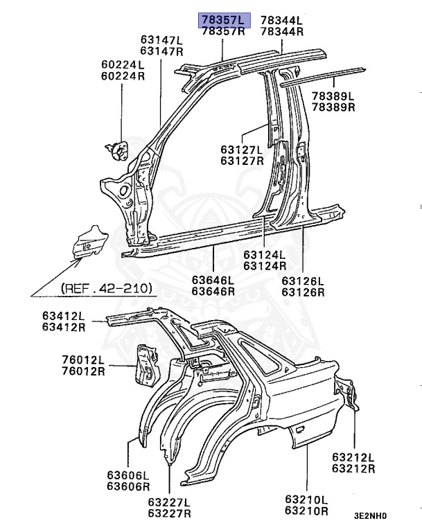 Mitsubishi - Lancer - C61A - 1990 - LKMG - 4G13
