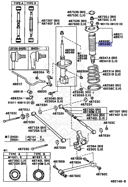 Toyota - Corolla - AE101 - 1992 - SJ TYPE - COUPE - Manual - 4AFE