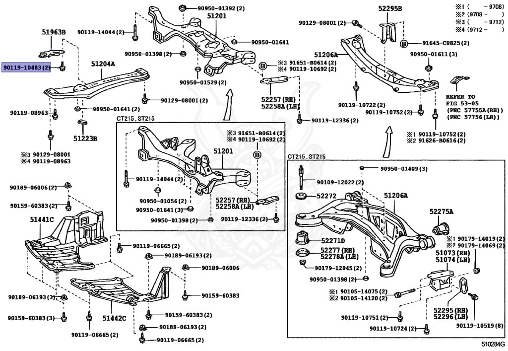 Toyota - Corona - CT210 - 1996 - PREMIO - Manual - 2CT