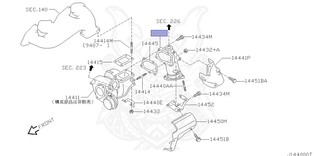 Nissan - Silvia - S14 - 1998 - KS - HARDTOP(K) - MANUAL TRANSMISSION(MT) - TWO WHEELS STEERING(2WS) - SR20DET