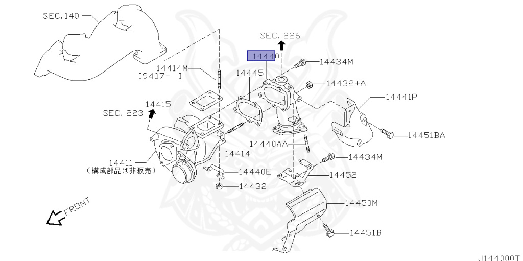 Nissan - Silvia - S14 - 1997 - KS - HARDTOP(K) - MANUAL TRANSMISSION(MT) - TWO WHEELS STEERING(2WS) - SR20DET