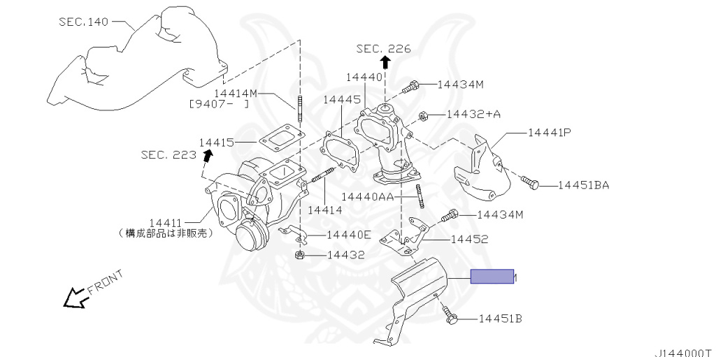 Nissan - Silvia - S14 - 1998 - KS - HARDTOP(K) - MANUAL TRANSMISSION(MT) - TWO WHEELS STEERING(2WS) - SR20DET