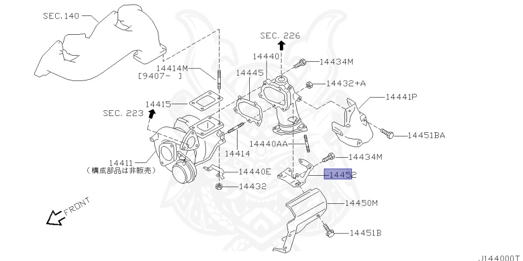 Nissan - Silvia - S14 - 1997 - KS - HARDTOP(K) - MANUAL TRANSMISSION(MT) - TWO WHEELS STEERING(2WS) - SR20DET