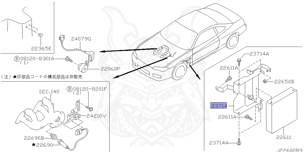 Nissan - Silvia - S15 - 2000 - SEDAN - HARDTOP(K) - MANUAL TRANS 5-SPEED(MT.F5) - TWO WHEELS STEERING(2WS) - SR20DE