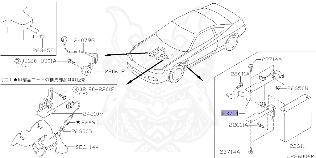 Nissan - Silvia - S15 - 2000 - SPEC S - HARDTOP(K) - MANUAL TRANS 5-SPEED(MT.F5) - TWO WHEELS STEERING(2WS) - SR20DE