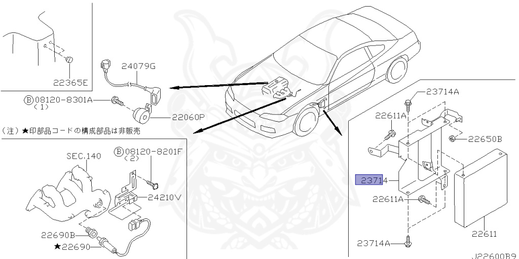 Nissan - Silvia - S15 - 2002 - SPEC S - HARDTOP(K) - MANUAL TRANS 5-SPEED(MT.F5) - TWO WHEELS STEERING(2WS) - SR20DE