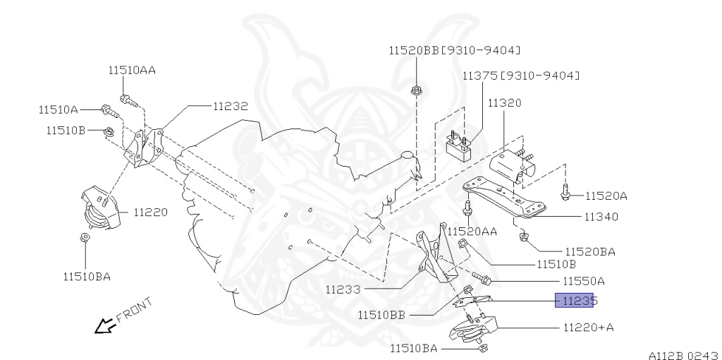 Nissan - Silvia - S14 - 1996 - KS - HARDTOP(K) - AUTOMATIC TRANSMISSION(AT) - TWO WHEELS STEERING(2WS) - SR20DET