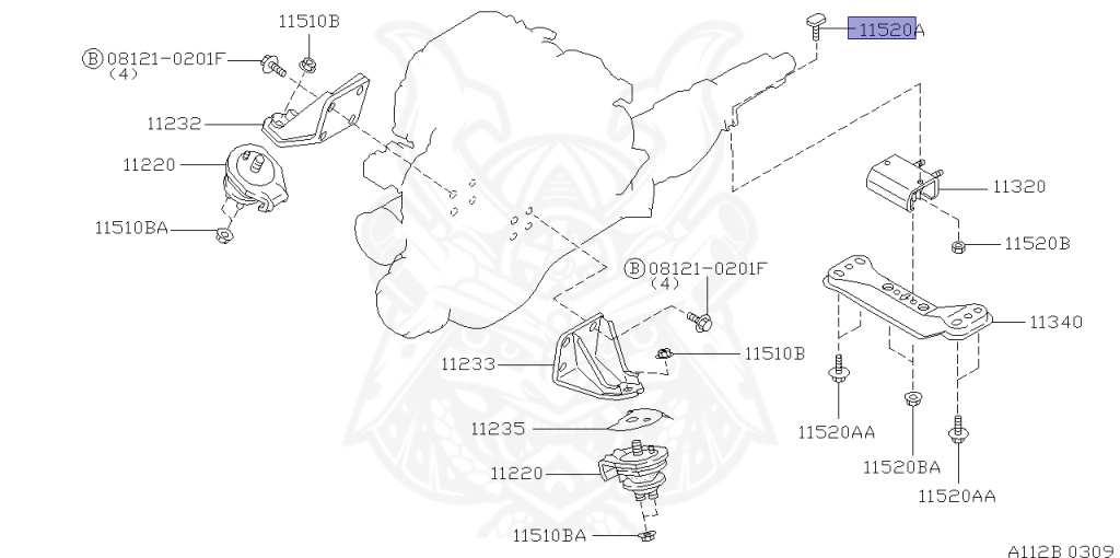 Nissan - Skyline - R34 25GTT - ER34 - 1998 - 25GT TURBO - 4 DOOR SEDAN(4S) - MANUAL TRANS 5-SPEED(MT.F5) - Hi-Cas 2-Link (HI.2WD) - RB25DET