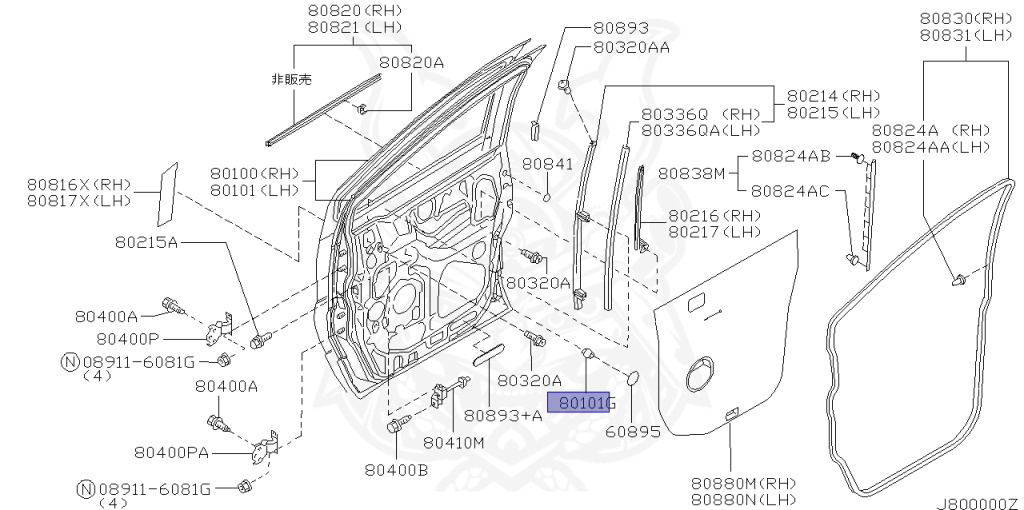 Nissan - Elgrand - E50 - 1999 - X GRADE - HARDTOP(K) - 4 WHEEL DRIVE(4WD) - AUTOMATIC TRANSMISSION(AT) - VG33E