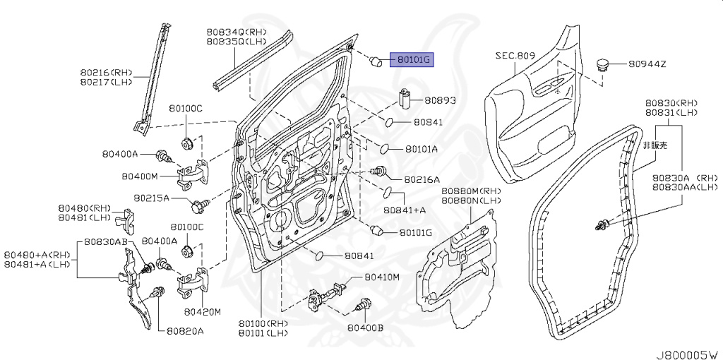 Nissan - Elgrand - E51 - 2002 - V/VG - 4 Door Coach (4K) - 4 WHEEL DRIVE(4WD) - AUTOMATIC TRANSMISSION(AT) - VQ35DE