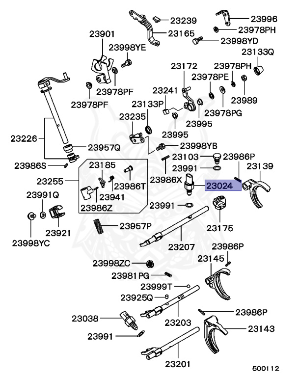 Mitsubishi - Lancer - CB2A - 1996 - SNHE - 4G15