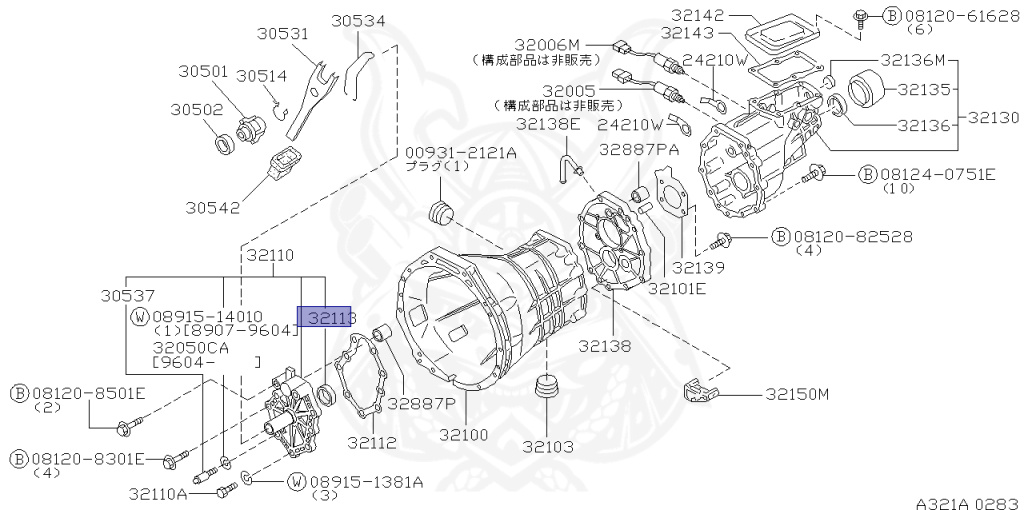 Nissan - Fairlady Z - Z32 - 1990 - 300ZX - MANUAL TRANSMISSION(MT) - T-bar roof (KZ) - VG30DTT