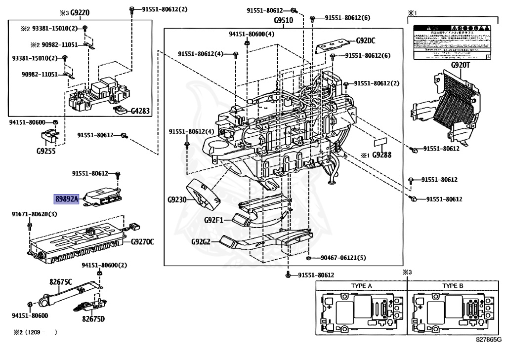 89892-28010 - Toyota - Sensor, Battery Voltage - Nengun Performance