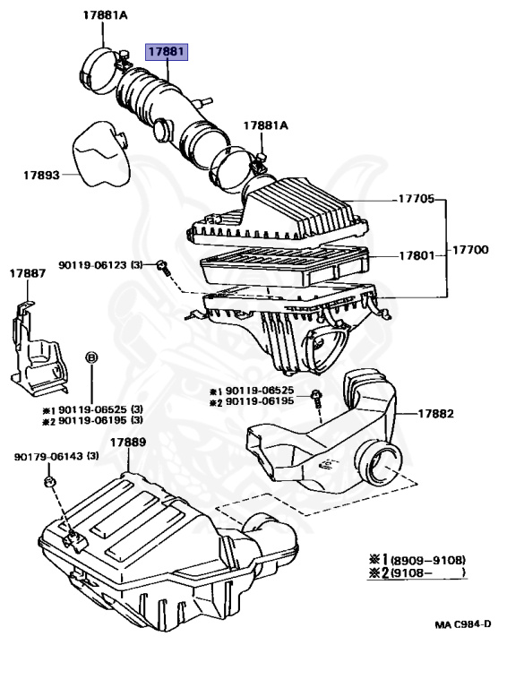 Toyota - Carina - ST183 - 1989 - G-LIMITED TYPE - Automatic - 3SGE