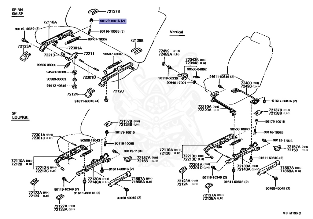 90179-10015 - Toyota - Nut - Nengun Performance