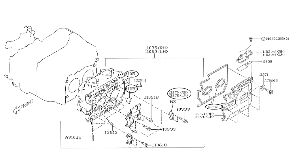 Subaru - Plug Cylinder Head