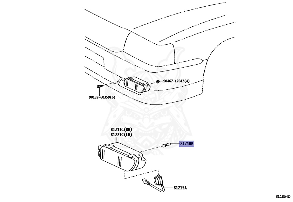 90981-13048 - Toyota - Bulb, Fog Lamp - Nengun Performance