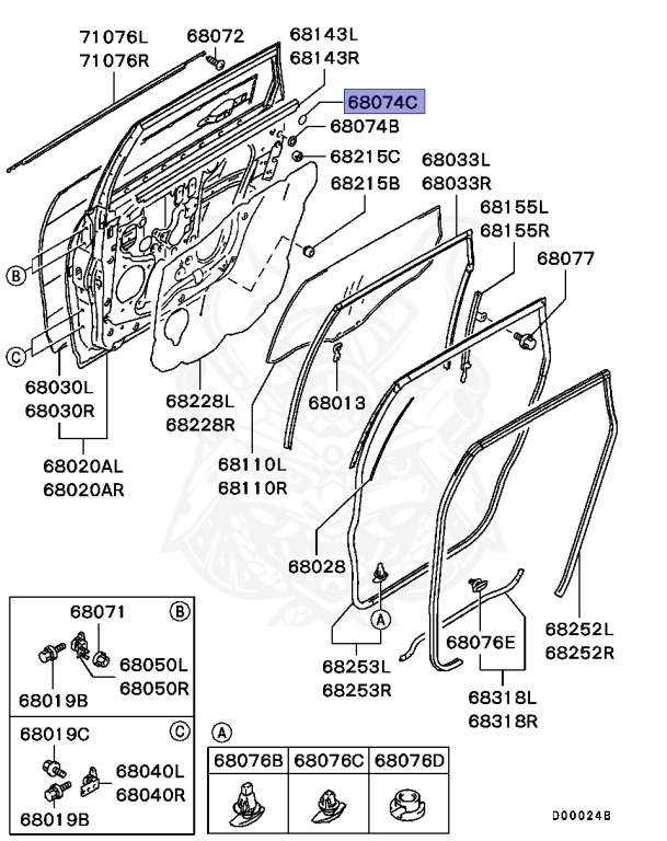 Mitsubishi - Grandis - NA4W - 2003 - LRPY2 - 4G69