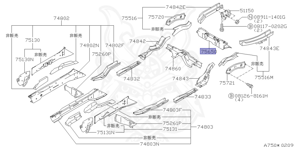Nissan - Silvia - S15 - 1999 - SPEC S - HARDTOP(K) - MANUAL TRANS 5-SPEED(MT.F5) - TWO WHEELS STEERING(2WS) - SR20DE