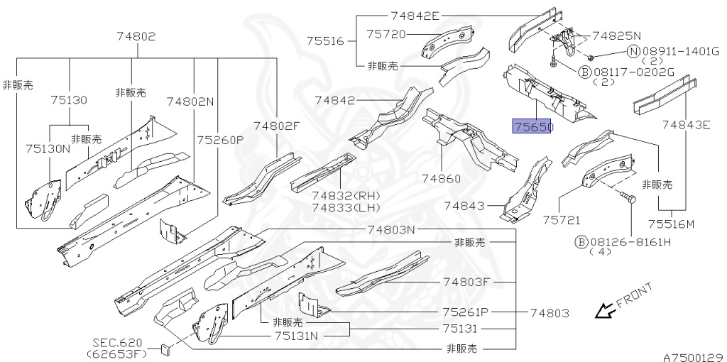 Nissan - Silvia - S14 - 1995 - KS - HARDTOP(K) - MANUAL TRANSMISSION(MT) - TWO WHEELS STEERING(2WS) - SR20DET