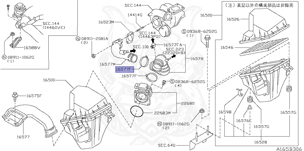 Nissan - Silvia - S15 - 2001 - SPEC R - HARDTOP(K) - MANUAL MISSION 6-SPEED(MT.F6) - TWO WHEELS STEERING(2WS) - SR20DET