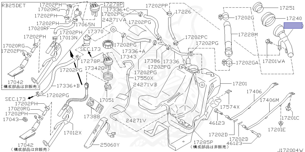 Nissan - Laurel - C35 - 2000 - Medalist - HARDTOP(K) - 2 WHEEL DRIVE(2WD) - AUTOMATIC TRANSMISSION(AT) - IRS TYPE(IRS) - RB20DE