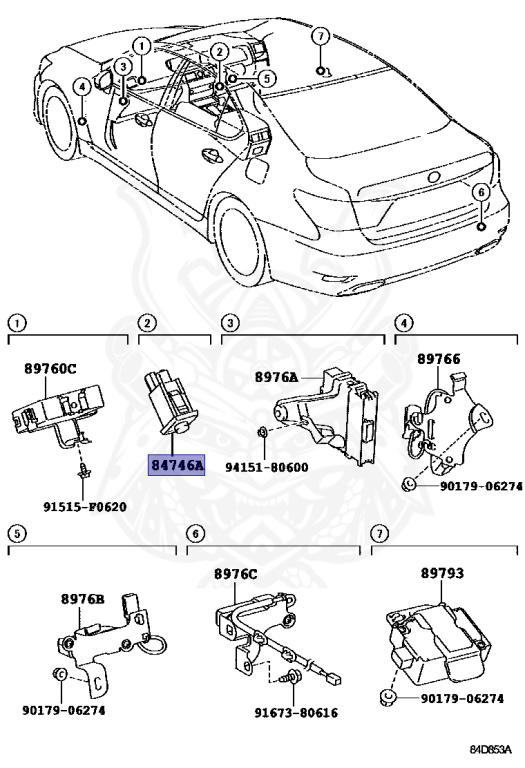 Lexus - LS600hL - UVF46 - 2014 - 4-DOOR - Variator - 2URFSE