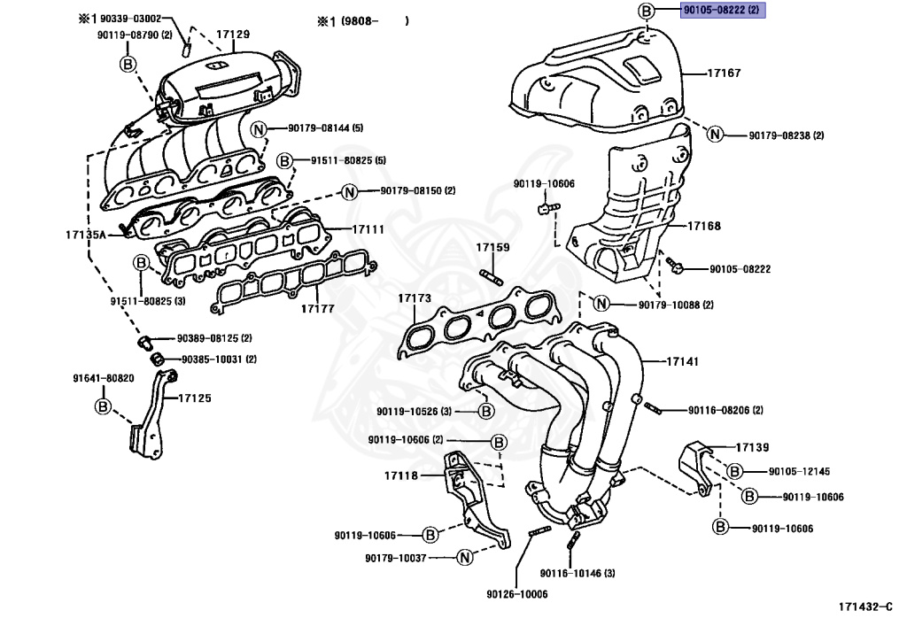 an  90105-08222 - Toyota - Bolt - Nengun Performance