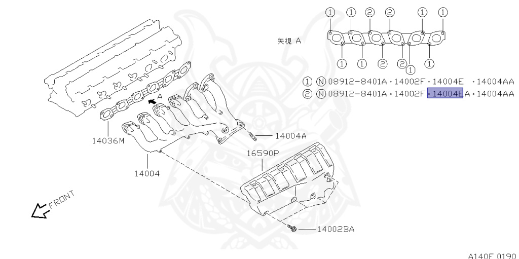 Nissan - Skyline - R34 25GT - ENR34 - 1998 - 25GT - 2 door hard top (2K) - AUTOMATIC-FLOOR SHIFT(AT.F4) - High cast, 2-link (IRS.2WD) - RB25DE