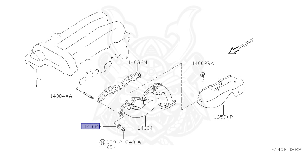 Nissan - Silvia - S14 - 1996 - KS - HARDTOP(K) - MANUAL TRANSMISSION(MT) - TWO WHEELS STEERING(2WS) - SR20DET