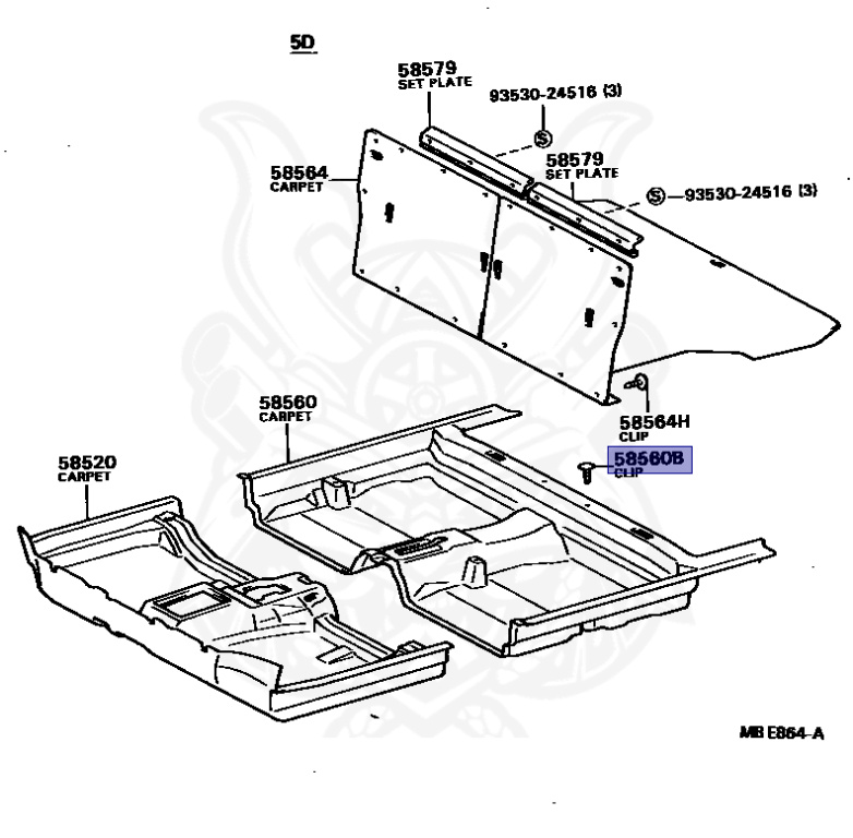 Toyota - Corona - AT150 - 1986 - GX TYPE - 4-DOOR - Manual - 3ALU