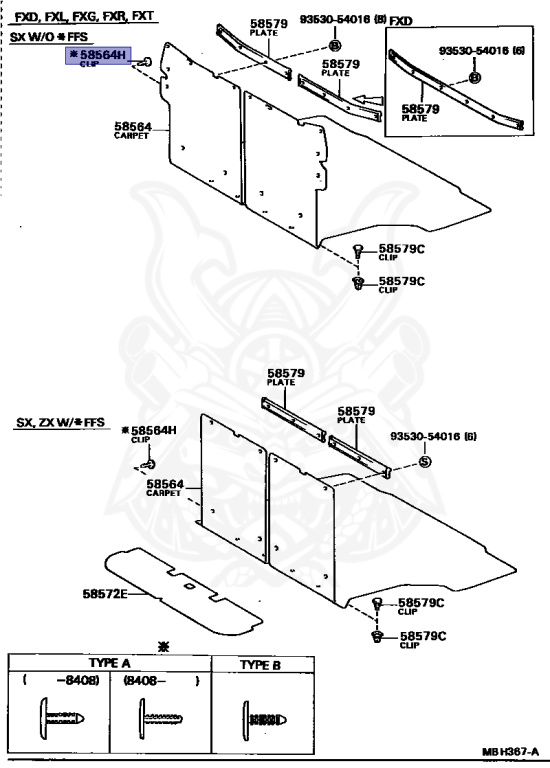 Toyota - Corolla - AE82 - 1984 - ZX TYPE - 5-DOOR (3-BOX) - Manual - 4AELU