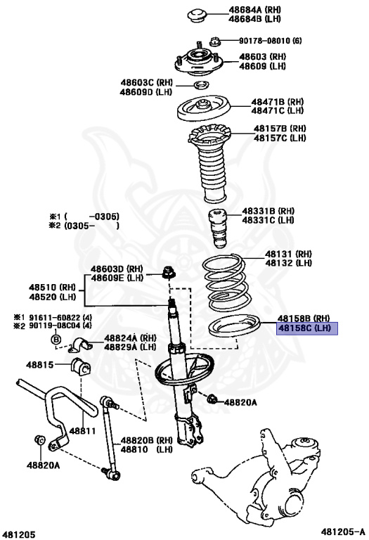 Toyota - Corolla - NZE121 - 2004 - G TYPE - SEDAN - Manual - 1NZFE