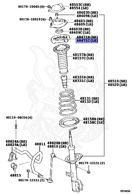 Toyota - Noah - AZR60G - 2007 - X TYPE - Variator - 1AZFSE