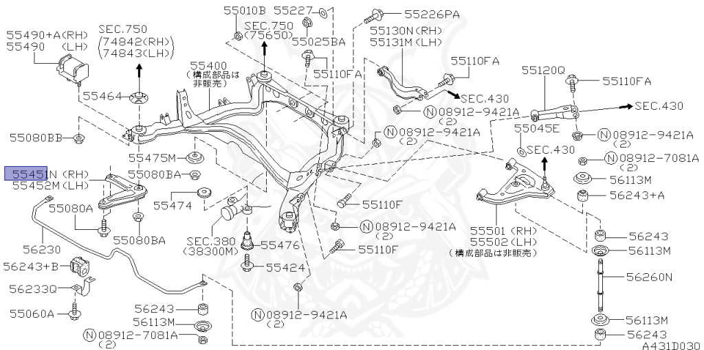 Nissan - Skyline GT-R - BNR34 - 1999 - GT-R V spec - 2 door hard top (2K) - MANUAL MISSION 6-SPEED(MT.F6) - Hi-Cas 4-Link (HI.4WD) - RB26DETT
