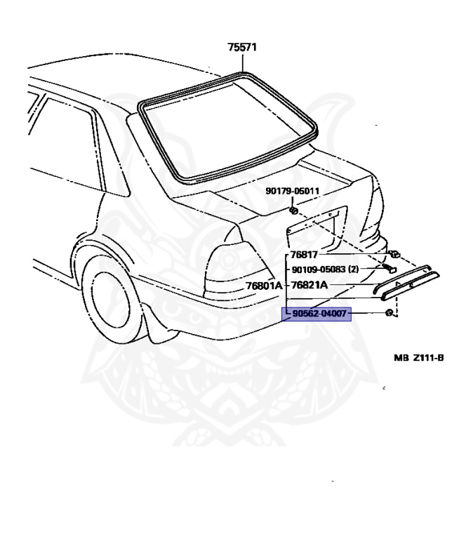 Toyota - Corolla - AE111 - 1997 - GT TYPE - SEDAN - Manual - 4AGE