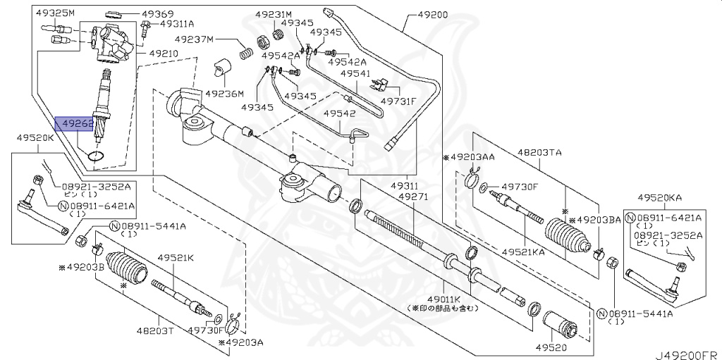 Nissan - Fuga - Y50 - 2006 - 250GT - SEDAN(S) - 2 WHEEL DRIVE(2WD) - AUTOMATIC TRANSMISSION(AT) - VQ25DE