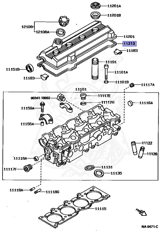 s NEW】Toyota Genuine Supra Aristo 2JZ-GTE VVTI Bare Cylinder