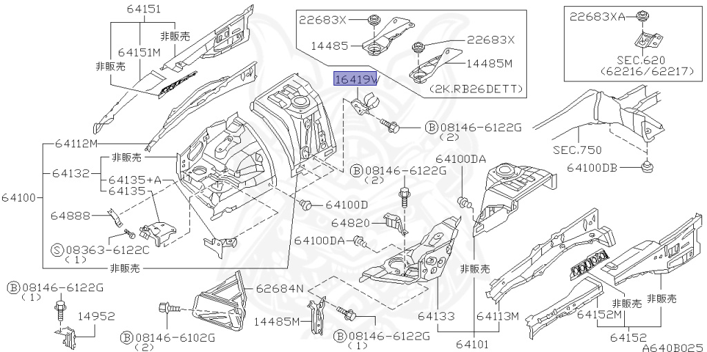 Nissan - Skyline GT-R - BNR34 - 2002 - GTR TYPE - 2 door hard top (2K) - MANUAL MISSION 6-SPEED(MT.F6) - Hi-Cas 4-Link (HI.4WD) - RB26DETT