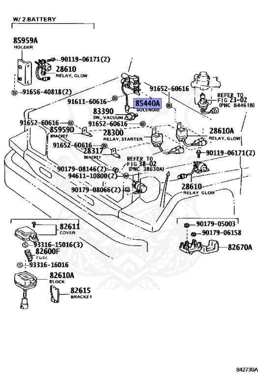 85440-60140 - Toyota - Solenoid Assy, Front Drive - Nengun Performance