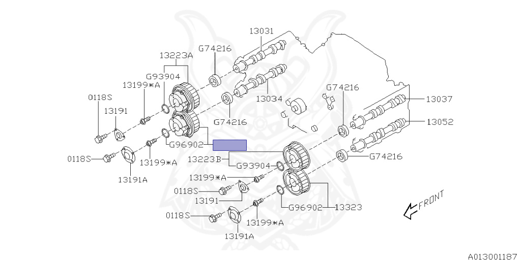 Subaru - Legacy B4 - BL5 - Jan-2003 - 20GT - Sedan - 4W - 5-speed automatic transmission - Right hand - EJ20