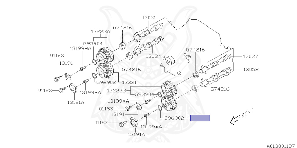 Subaru - Legacy B4 - BL5 - Jan-2003 - 20GT - Sedan - 4W - 5-speed automatic transmission - Right hand - EJ20