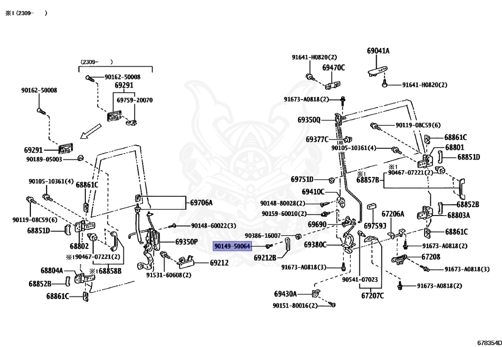 90149-50064 - Toyota - Screw - Nengun Performance