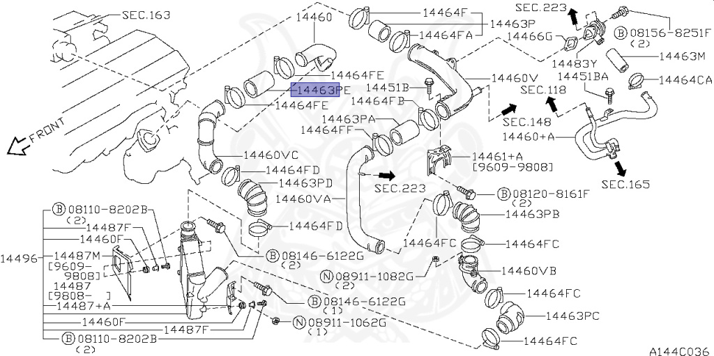 Nissan - Stagea - WC34 - 1997 - 25TX-FOUR - WAGON(W) - 4 WHEEL DRIVE(4WD) - AUTOMATIC TRANSMISSION(AT) - RB25DET