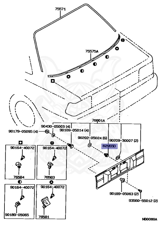 Toyota - Corolla - AE92 - 1991 - GT TYPE - 4-DOOR - Manual - 4AGE