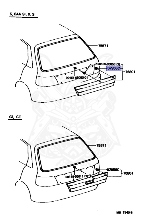 Toyota - Starlet - EP82 - 1990 - GT TYPE - 3-DOOR - Manual - 4EFTE